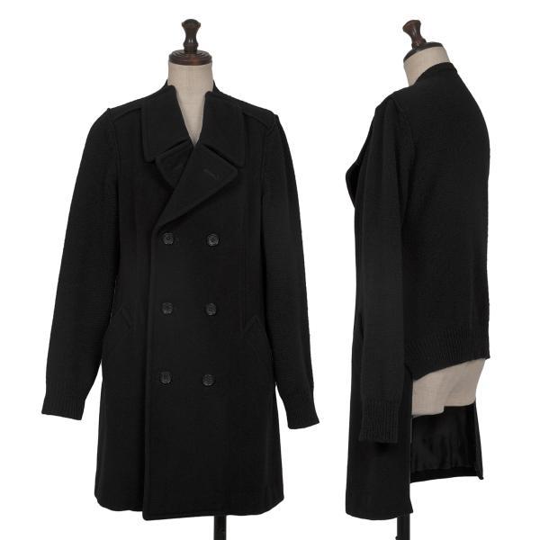 COMME des GARCONS コムコム コムデギャルソンCOMME ウールニット切替