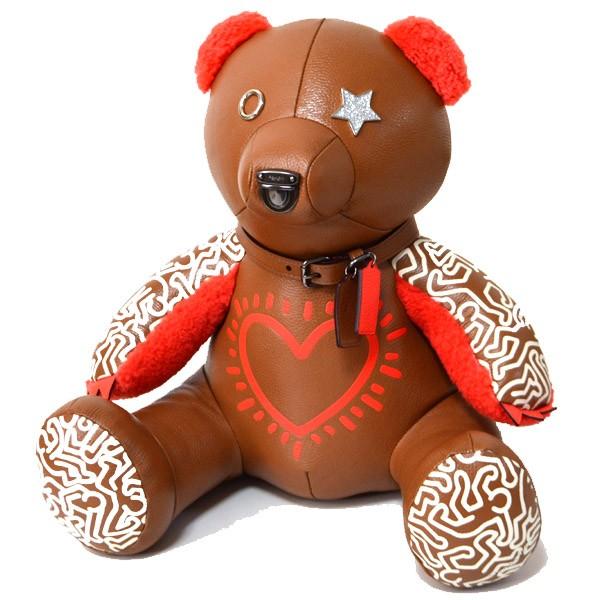 COACH コーチ テディベアー ドール ボア レザー COACH】コーチ レザー