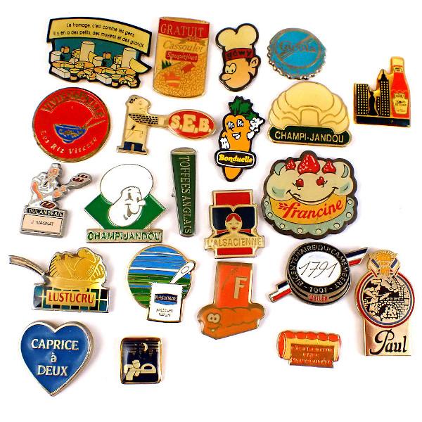 フランス ピンズ 雑貨 ヴィンテージ ピンバッジまとめて22個セット