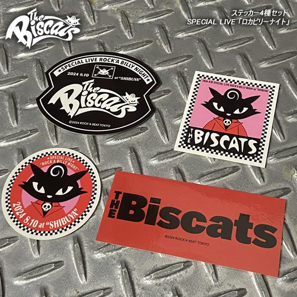The Biscats ザ・ビスキャッツ ステッカーセット SPECIAL LIVE