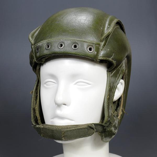 フランス軍放出品 タンカースヘルメット 戦車兵装備 [ 並下品 ] 軍