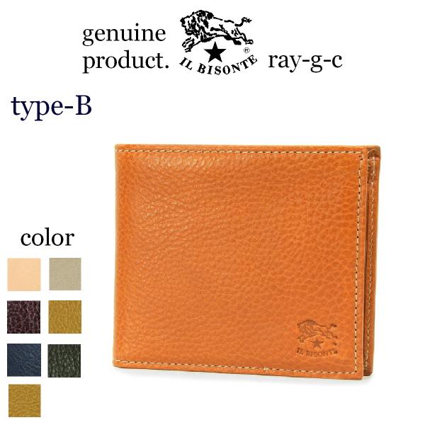 IL BISONTE（イルビゾンテ） 財布 IL BISONTE 2つ折ウォレットType-B