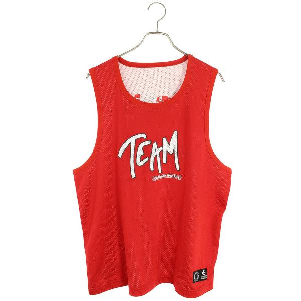 クロムハーツ オールドTバーロゴプリント ノースリーブ タンクトップ