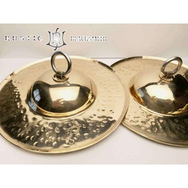 祭り囃子用品 青森ねぶた 手振り鉦 手平鉦 チャッパ 5寸 手打ち【送料