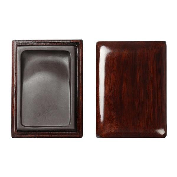 端渓硯 宋坑 淌池硯 8吋 木箱入り すずり : 書道用品 緑風店 - 通販