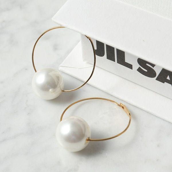 JIL SANDER（ジルサンダー） フープピアス J11VG0008 P4883 レディース