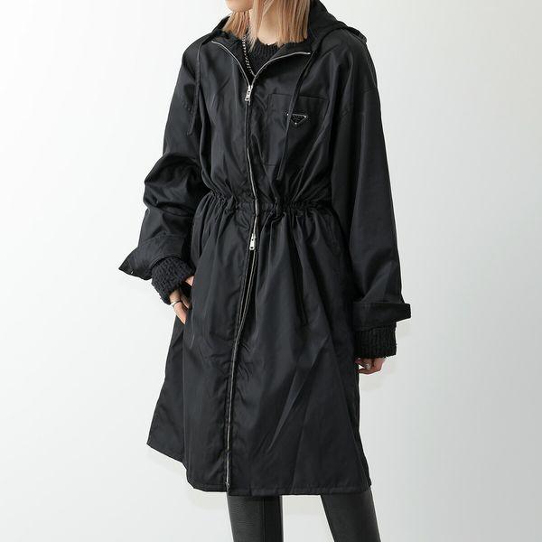 PRADA Re-Nylon ドッグレインコート ブラック PRADA Re-Nylon ドッグ