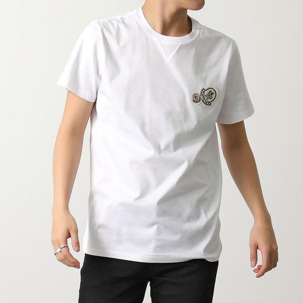 モンクレール MONCLER MAGLIA T-SHIRT ロゴプリントTシャツ クルー