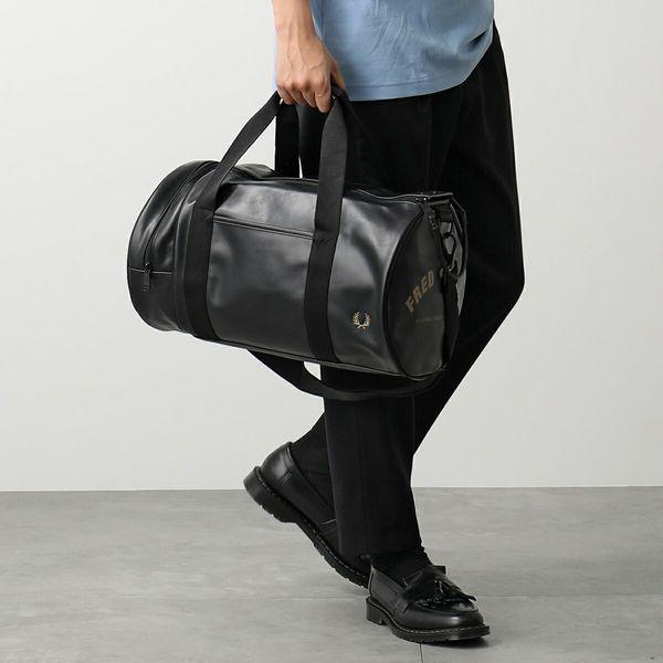 FRED PERRY（フレッドペリー） ボストンバッグ TONAL PU BARREL BAG