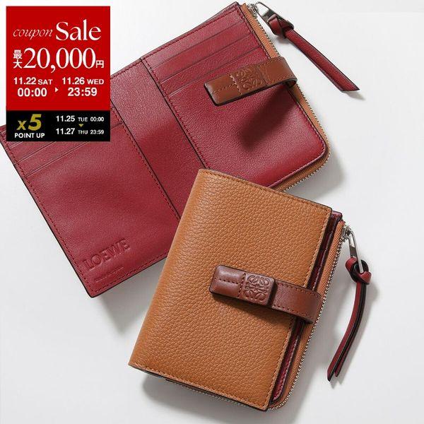 LOEWE（ロエベ） 二つ折り財布 Compact zip wallet C660Z41X02