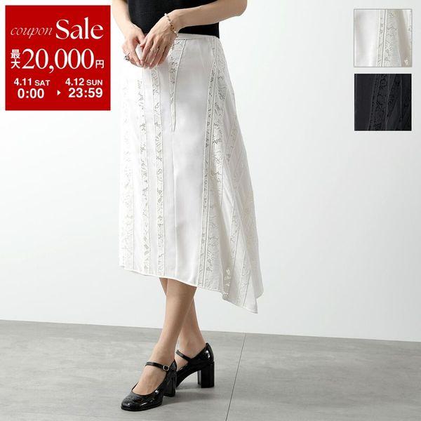 N°21（ヌメロヴェントゥーノ） スカート C091 5111 レディース シルク