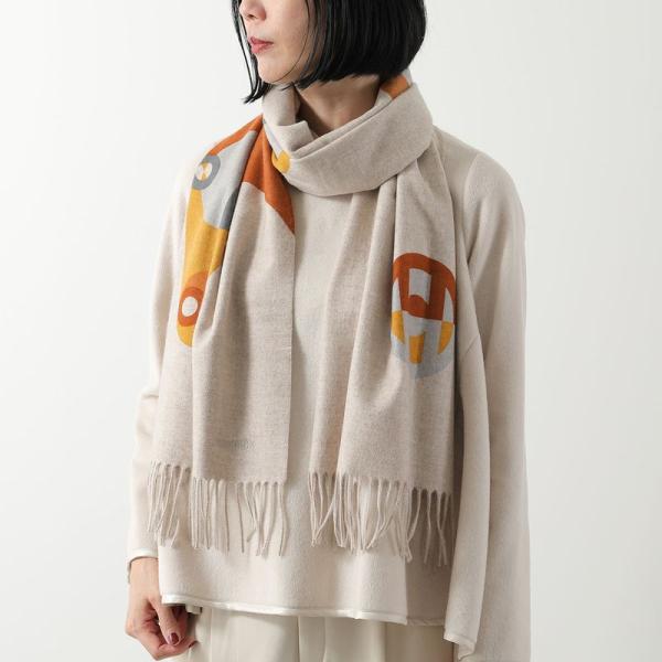 HERMES（エルメス） マフラー 170×40 テオレム・デキタゴール Theordme
