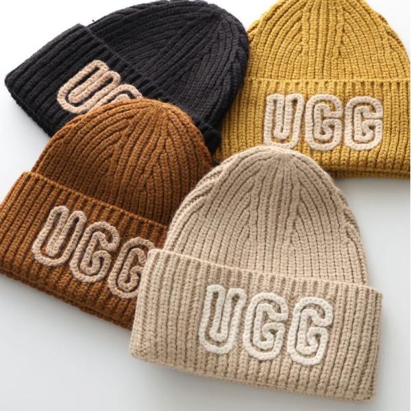 UGG Chunky Crafted Rib ニット帽マフラーセット新品タグ付き UGG