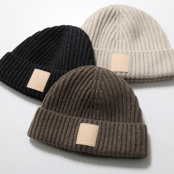LOEWE（ロエベ） ニット帽 KSA9OT1X01 レディース メンズ カシミヤ