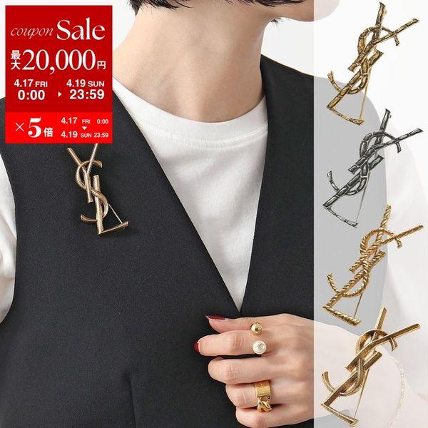 SAINT LAURENT サンローラン ブローチ OPYUM BROCHE オピウム 470371