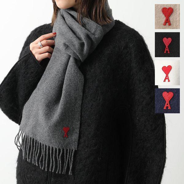 AMI Alexandre Mattiussi ami paris アミ パリス マフラー USF405.334