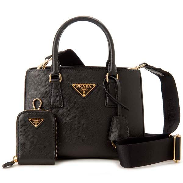 PRADA（プラダ） バッグ ハンドバッグ ブラック 1BA296 NZV F0632 V21