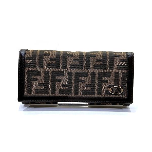 FENDI（フェンディ） ズッカ 2804-8M0065 CA7 108 3つ折り財布 長財布