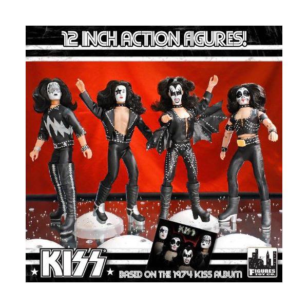 KISS】レア希少1999年製 バンドメンバー ぬいぐるみ4体セット 箱付き