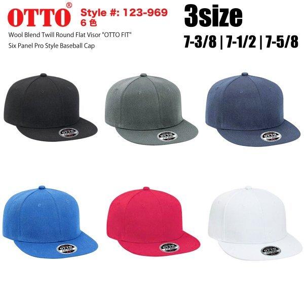 Otto（オットー） キャップ ウールブレンド フラットバイザー ベース