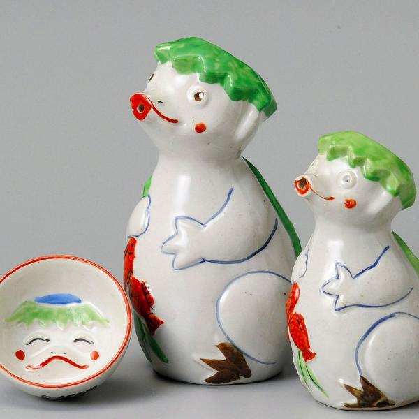 ジャワ島沖、海上がりの瀬戸の髭徳利 ジャワ島沖、海上がりの