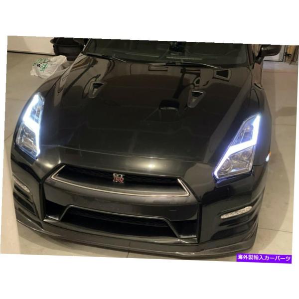 GTR35中期ヘッドライト R35 GT-R 前期/中期 純正ドレスアップヘッド
