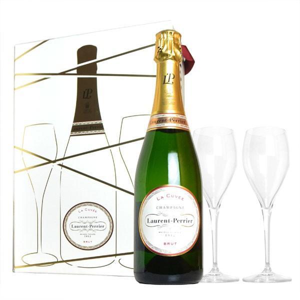 ローラン・ペリエ ラ・キュヴェ ブリュット 750ml LPロゴ入りフルート