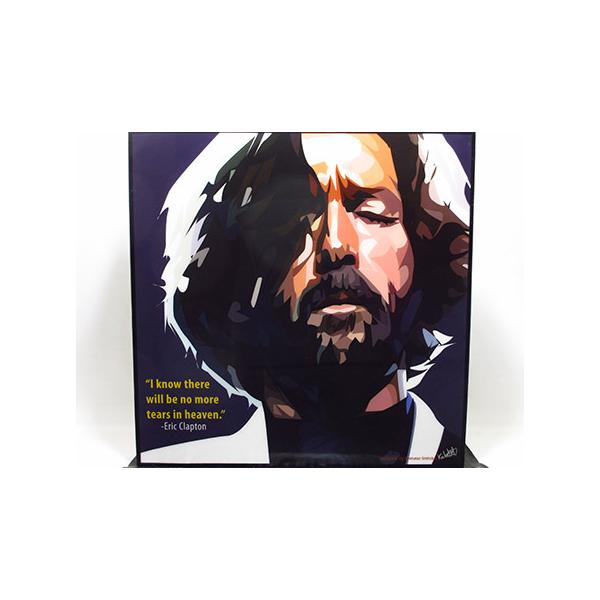 エリッククラプトン Eric Clapton ポップアート 絵画 エリック