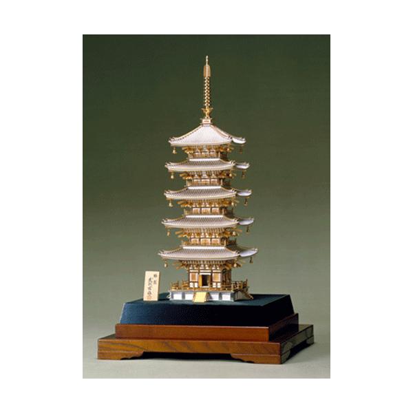 銀製置物 伝統工芸 純銀置物 五重塔 吉祥 商売繁盛 縁起物 武比古作