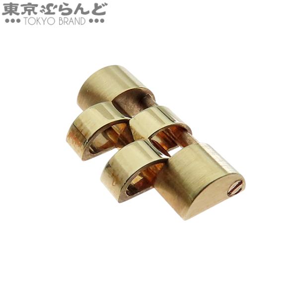 ROLEXデイトジャストトリドールベルトK18無垢用パーツ 4コマセット純正