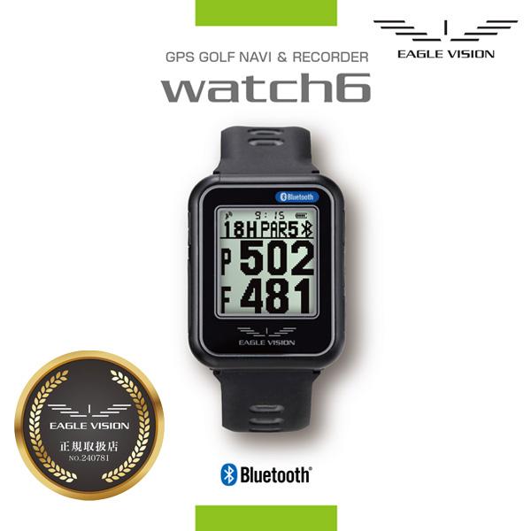 EAGLE VISION 朝日ゴルフ watch 6 EV-236BK イーグルビジョン ウォッチ
