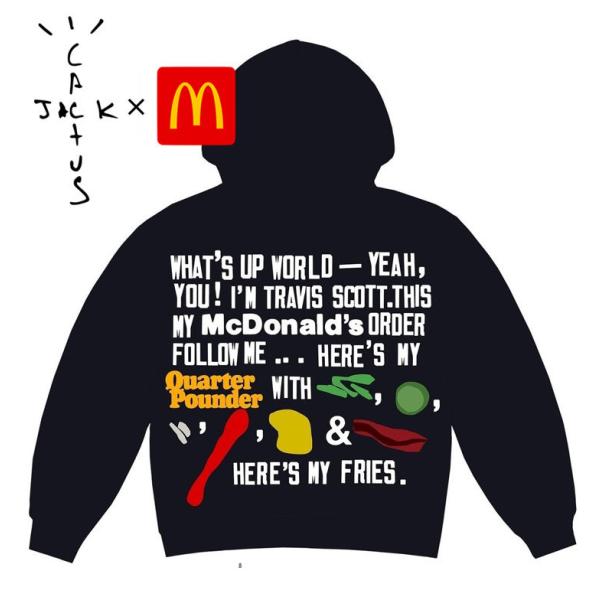 TRAVIS SCOTT TRAVIS SCOTT MCDONALD'S Cuctus Jack トラビス スコット