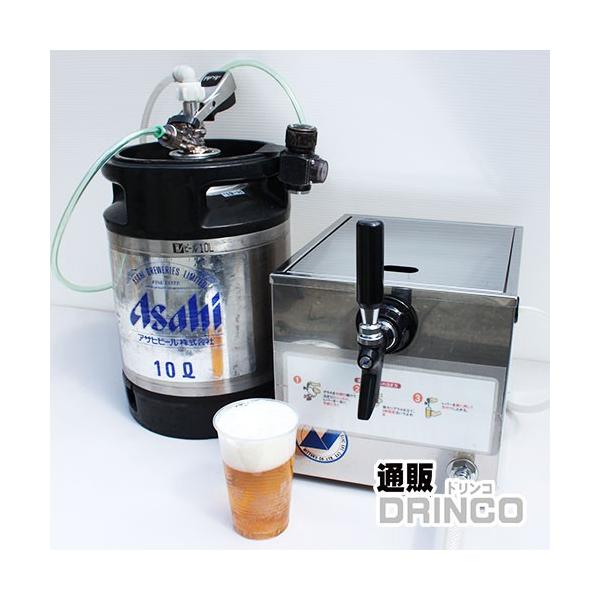 レンタル )氷式 ビールサーバー セット アサヒ スーパードライ 10L
