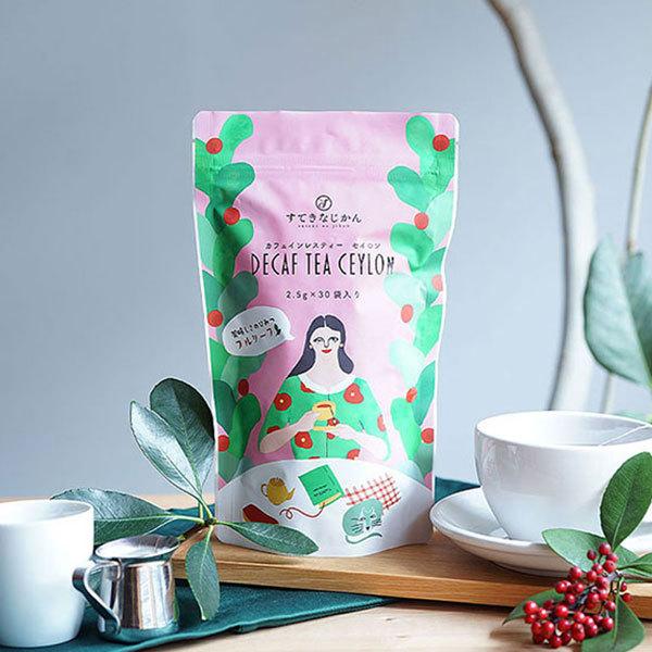 辻本珈琲（TSUJIMOTO coffee） デカフェ セイロンティー（2.5g×30袋