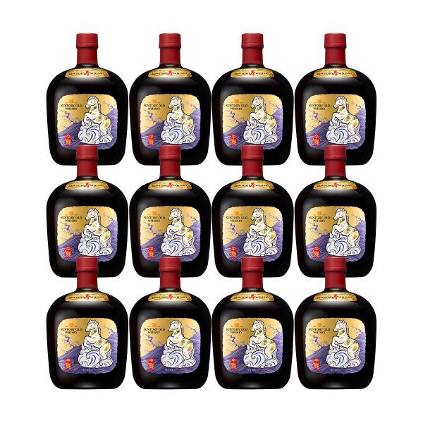 サントリーウイスキー オールド サントリー 丙午 12本 干支ボトル