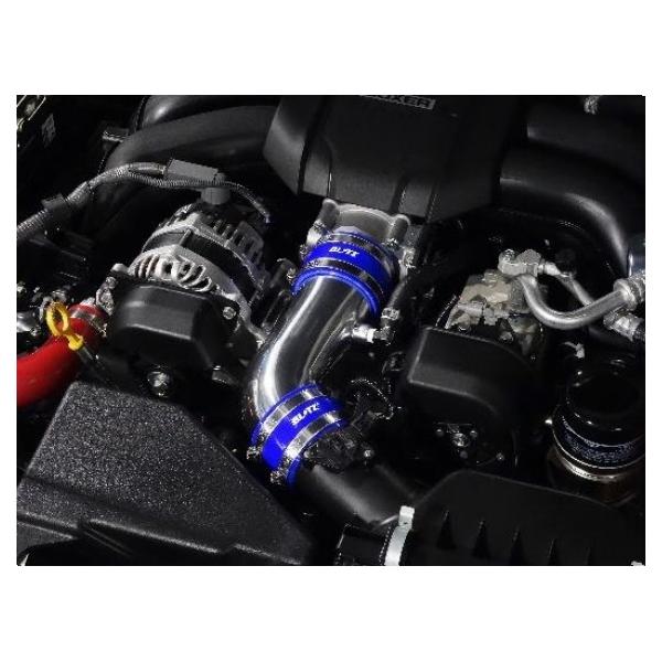 GR86/BRZ BLITZ サクションキット インテークパイプ ブルー ZN8/ZD8