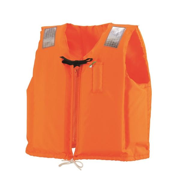 救命胴衣【飛行機】ライフベスト 観賞用に JAL、機内に搭載していた「救命