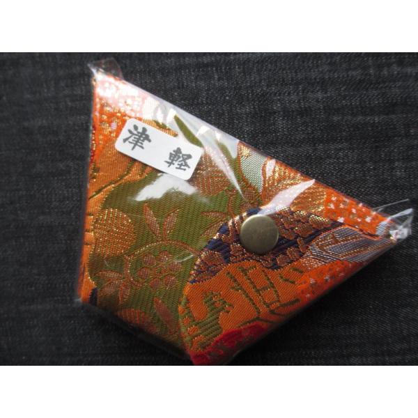 三味線撥入れ(バチ入れ/撥先ケース/撥サック) 津軽用 柄物 S002 約11cm