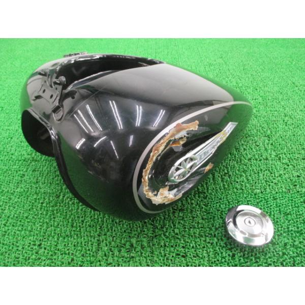 002）ドラッグスター400 VH01J 取り外し 純正タンク 凹みなし 黒 002