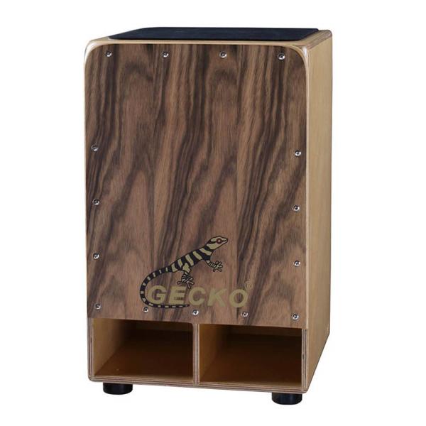 GECKO カホン Cajon フロント サウンドホール 打楽器 木製 ジンガナ
