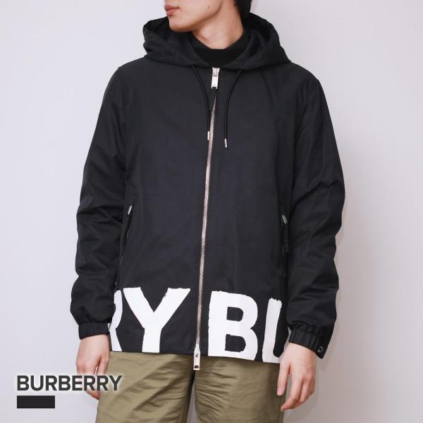 BURBERRY（バーバリー） ジャケット メンズ フード付き ロゴ ジップ
