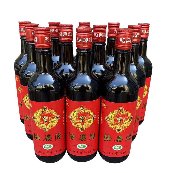 新春ギフト 2026 お酒 紹興酒 中国酒 18年物 600ml×12本 (1ケース