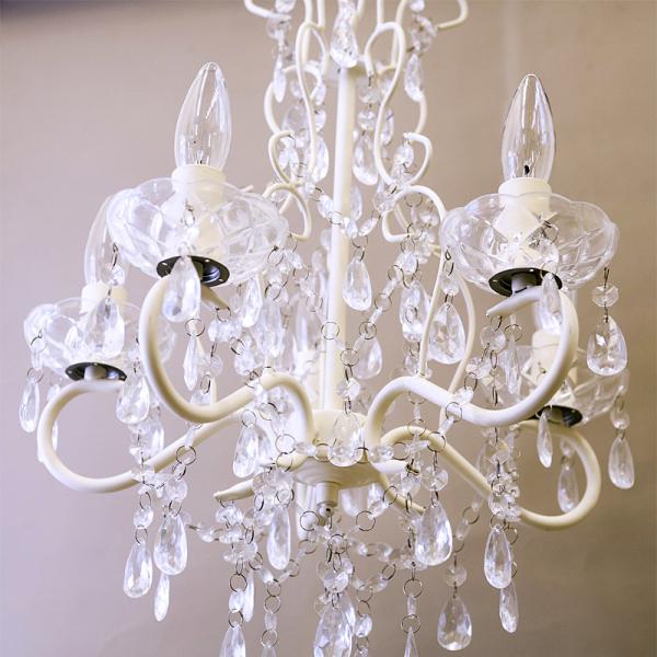 カラフル シャンデリア 5灯 アクリル製 Amazon.co.jp : エア・リゾーム