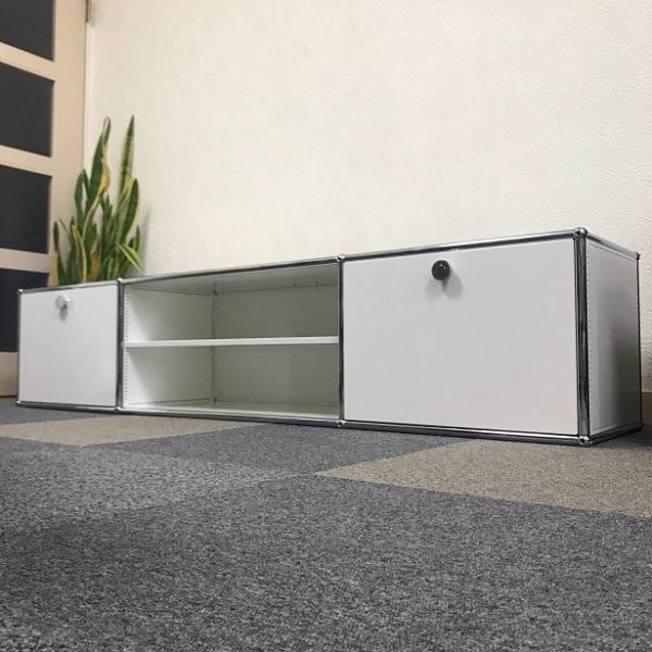 USM USM Haller ハラーシステム テレビ台／AVボード ピュアホワイト