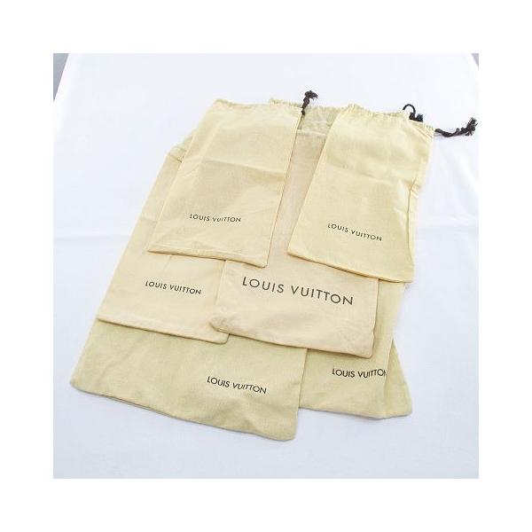 ルイヴィトン 保存袋 ブランド袋 巾着 ロゴ ブラウン ベージュ まとめ