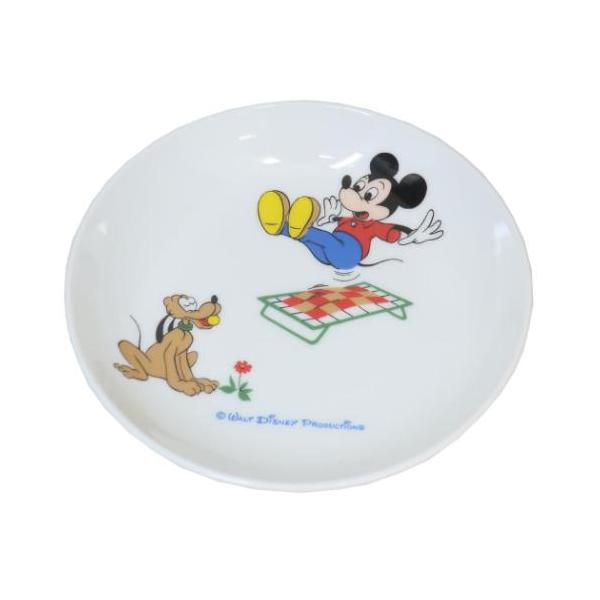 中皿 17cmプレート ミッキーマウス 復刻アート1963 ディズニー 三郷