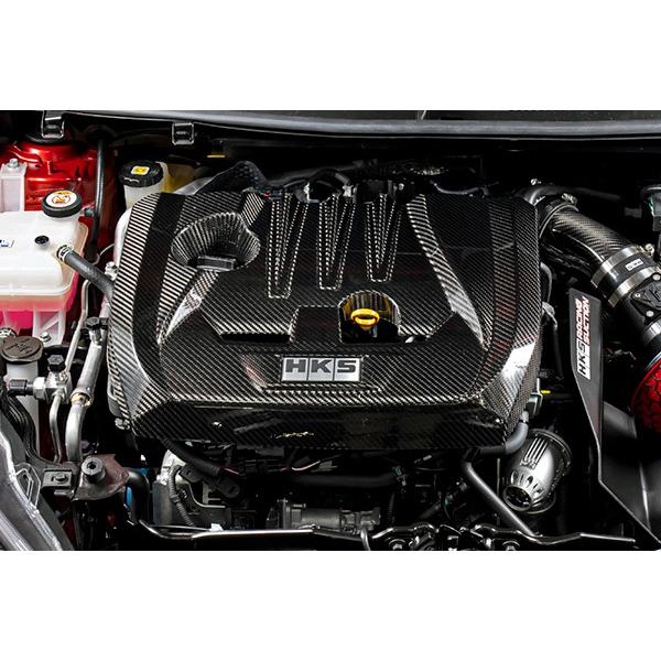 HKS（エッチケーエス） 個人宅発送可能 HKS CARBON ENGINE COVER