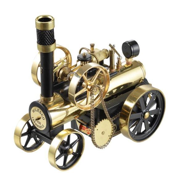 Wilescoヴィレスコ D8スチーム エンジン蒸気 模型 元箱 付 Wilesco
