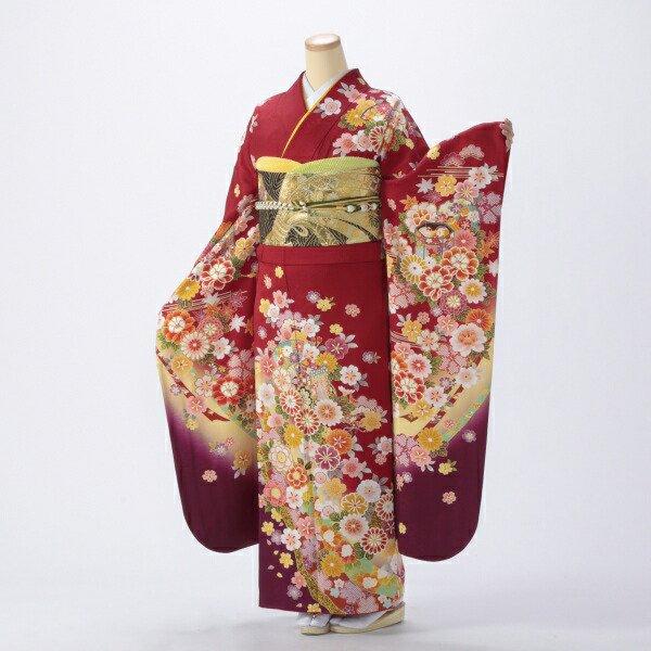 Stylish Edition】正絹京友禅振袖7点フルセット Stylish Edition】正絹