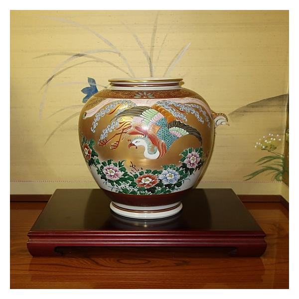 九谷焼 陶源 花瓶 金襴手 九谷焼 陶源 花瓶 金襴手 2025年最新】九谷